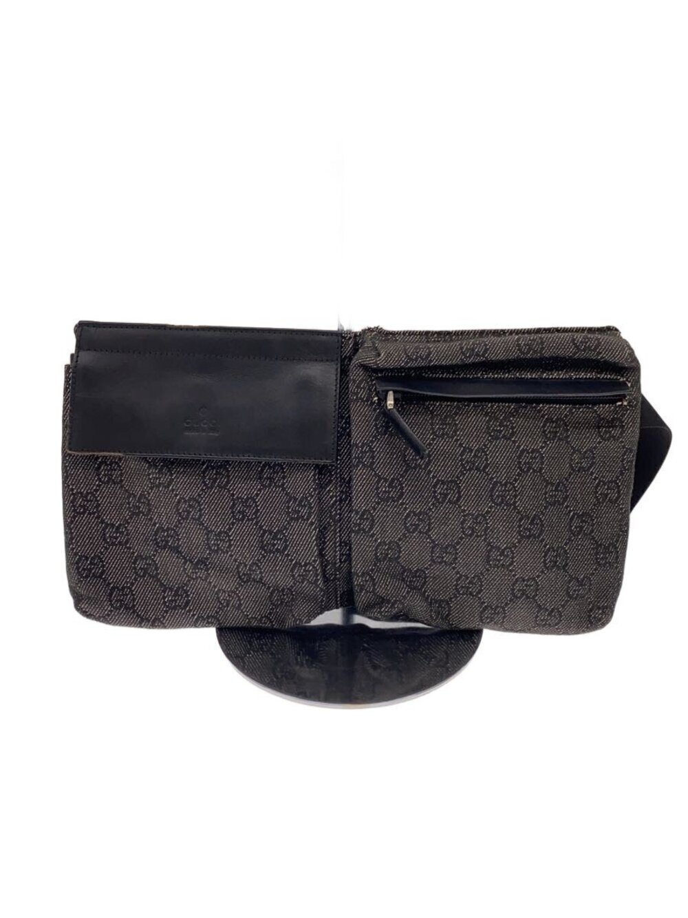 Gucci Waist Bag GG Denim Black
